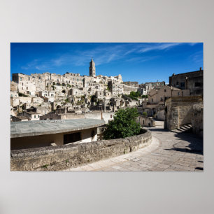 Sassi di Matera Altstadt Poster