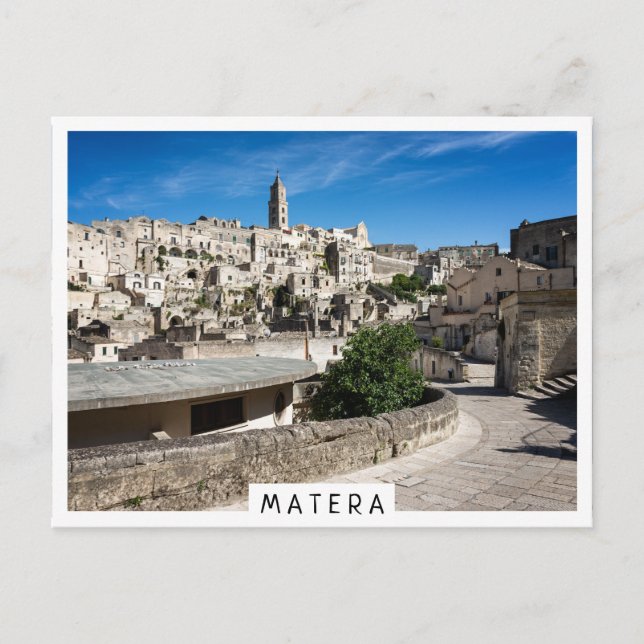 Sassi di Matera Altstadt Postkarte (Vorderseite)