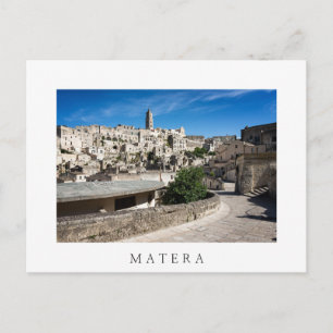 Sassi di Matera Altstadt Postkarte