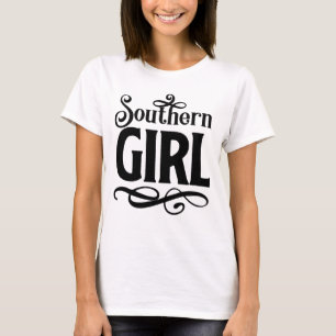 Sassige südliche Prinzessin Cowboy-Stiefel Redneck T-Shirt