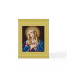 SASSOFERRATO, MADONNA IN PRAYER FERIENKARTE