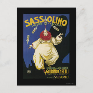 Sassolino Liquore da Dessert Postkarte