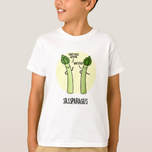 Sassparagus Funny Asparagus Gemüsepuppe T-Shirt