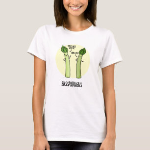 Sassparagus Funny Asparagus Gemüsepuppe T-Shirt