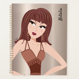 Sassy Attitude Glam Girl Character Planer