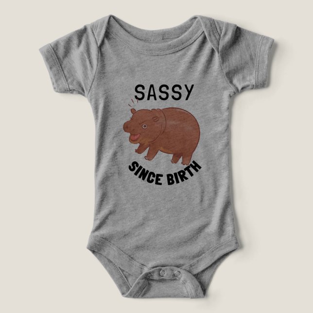 Sassy Baby Bodysuit (Design Vorderseite)