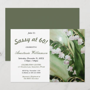 SASSY BEI 60 PARTY EINLADUNGEN