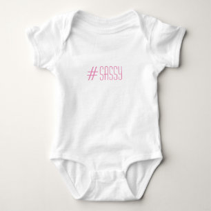 #SASSY Bodysuit Baby Strampler