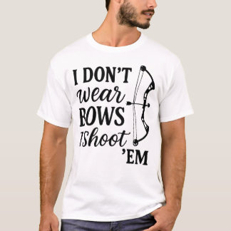 Sassy-Bogenjägerin-Mädchen-T-Shirt T-Shirt