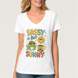 Sassy but Sunny - Funny Frosch Sommer T-Shirt