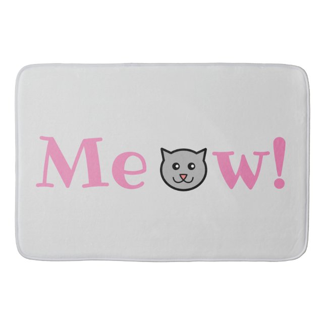 Sassy Cat Bath Mat Badematte (Vorderseite)