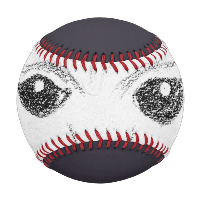 Sassy Cat Eyes Baseball (Vorderseite)