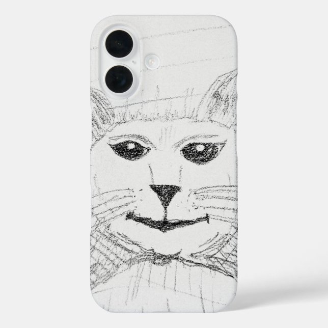 Sassy Cat iPhone / iPad Gehäuse Case-Mate iPhone Hülle (Rückseite)