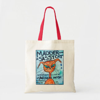 Sassy Cat Leinwand-Tasche Tragetasche