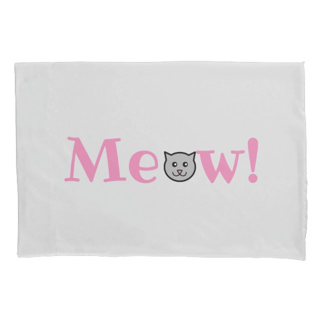 Sassy Cat Pillow Cover (Vorderseite)