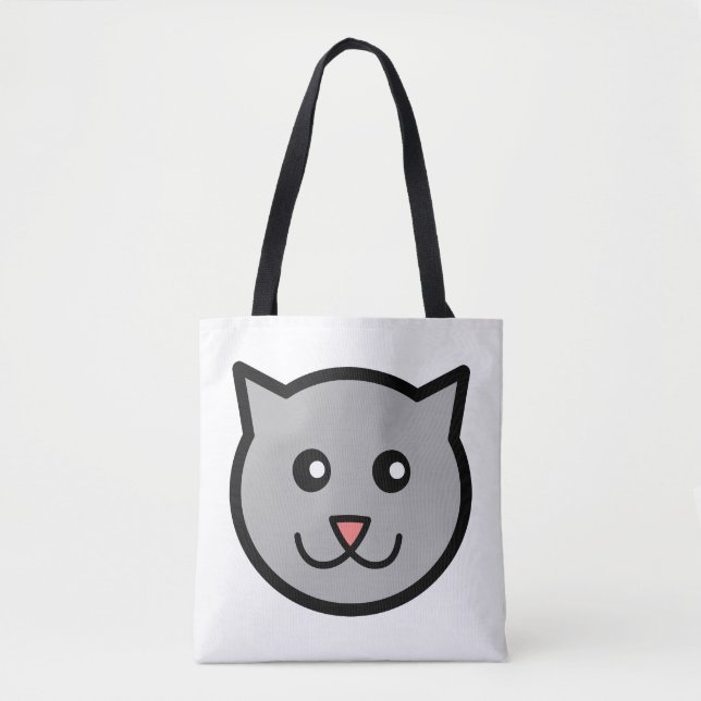Sassy Cat Tote Bag (Vorderseite)