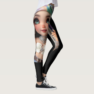 Sassy CHIBI DOLL Matching Leggings