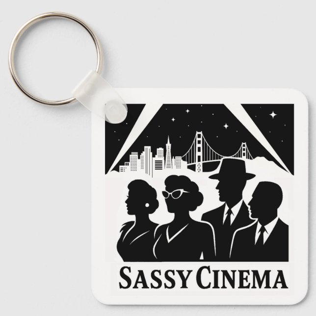 Sassy Cinema Keychain Schlüsselanhänger (Vorderseite)