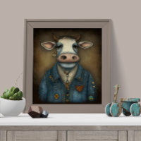 Sassy Cow Threads - Funny Cow in einem Kostüm