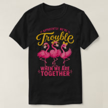 Sassy Flamingo-Besten-Trubel-Gruppe