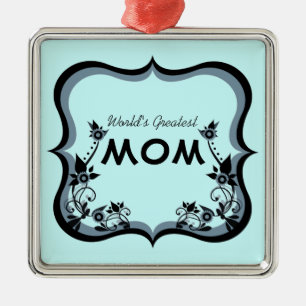 Sassy Floral World's größte Mama Ornament