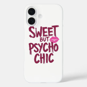 Sassy Girly Humor mit rosa Lippen iPhone 16 Hülle