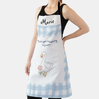 Sassy Goose Küchen-Schürze mit All-Over-Druck Schürze