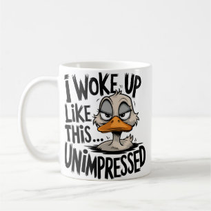Sassy Graphic - Funny Unbeeindrucktes T-Shirt Kaffeetasse