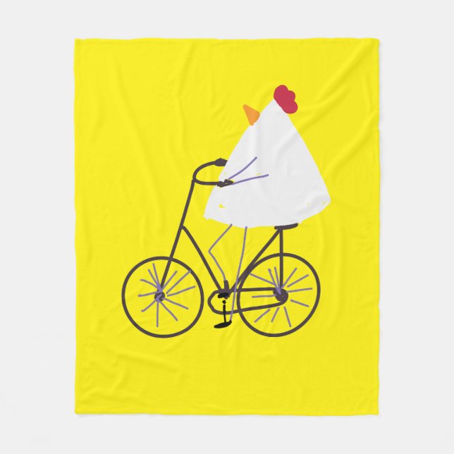 Sassy Huhn Fleecedecke (Vorderseite)