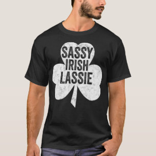 Sassy Irische Göre Shirt Lustiger Sankt Patrick Ta