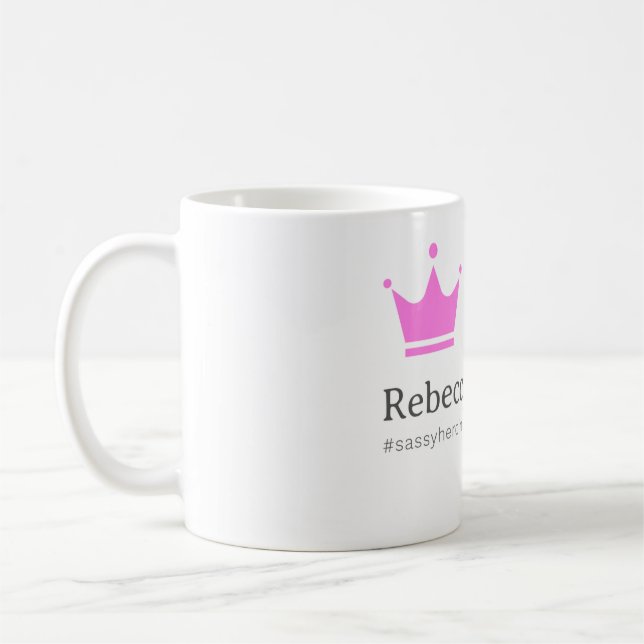 Sassy Kaffee-Tasse Kaffeetasse (Links)