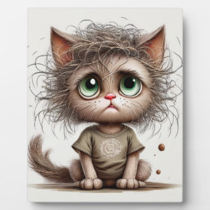 Sassy Kitten Fotoplatte