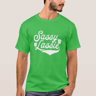 Sassy Lassie Kleeblatt St Patricks Day Men Gi T-Shirt
