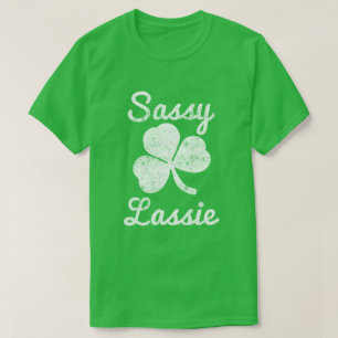 Sassy Lassie Niedlich Women's St. Patrick's Day Sh T-Shirt