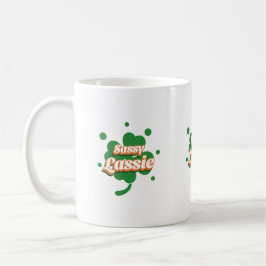SASSY LASSIE St. Patrick's Day Kaffeetasse