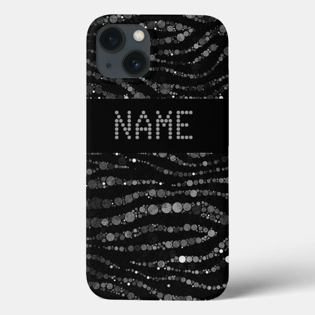 Sassy Lips Animal Print Abstrakt iPhone6 Fall Case-Mate iPhone Hülle (Rückseite)