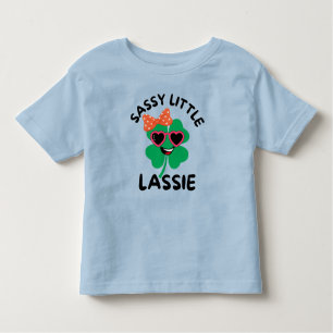 Sassy Little Lassie: St. Patrick's Day Kinder Babi Kleinkind T-shirt