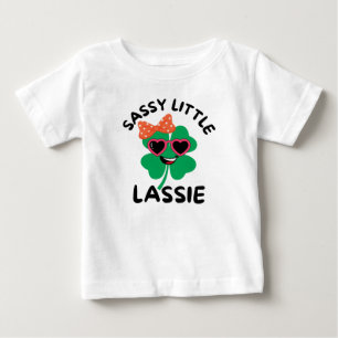 Sassy Little Lassie: St. Patrick's Day Kinder Baby T-shirt