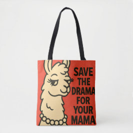 Sassy Llama Attitude - Quirky Farm Animal Illustra