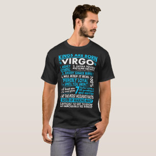 Sassy loyales T-Shirt König-Are Born Virgo Zodiac