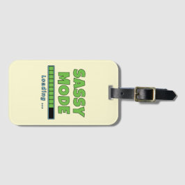 Sassy Mode Loading … Gepäckanhänger