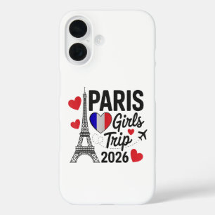 Sassy Paris Mädchen Reise 2026 Urlaub Kinder Treff iPhone 16 Hülle