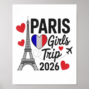 Sassy Paris Mädchen Reise 2026 Urlaub Kinder Treff Poster