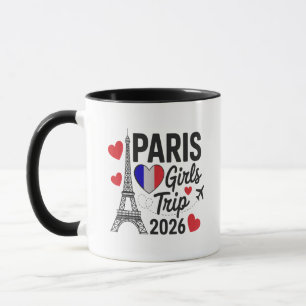 Sassy Paris Mädchen Reise 2026 Urlaub Kinder Treff Tasse