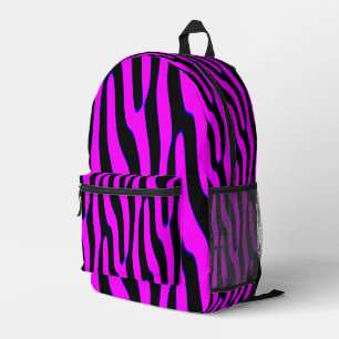 Sassy Pink Wild Animal Bedruckter Rucksack