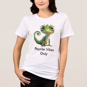 Sassy Pocket Lizard - Reptile Vibes nur Tri-Blend Shirt