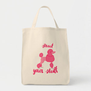Sassy Poodle Tote Bag Tragetasche