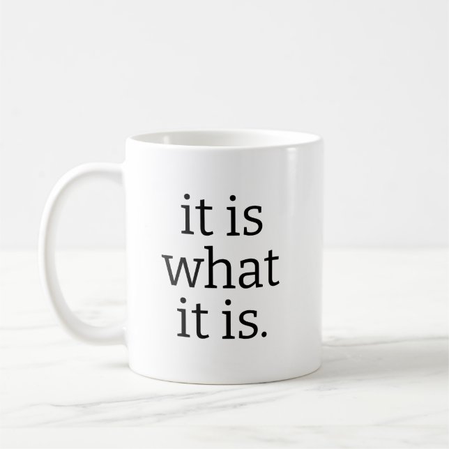 Sassy Quote Black Mug, White Ceramic Funny Coffee  Kaffeetasse (Links)