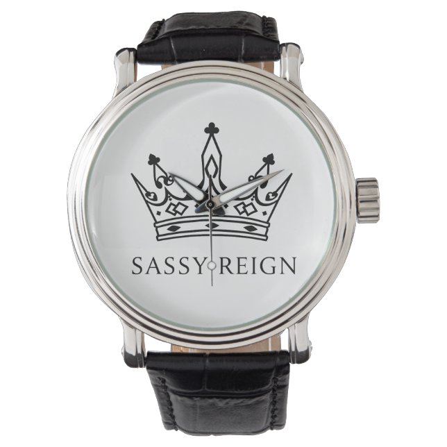 Sassy Reign-Taschentasche  Armbanduhr (Vorderseite)