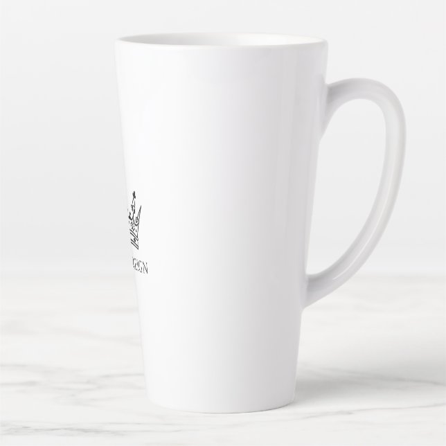 Sassy Reign-Taschentasche  Milchtasse (Rechts)